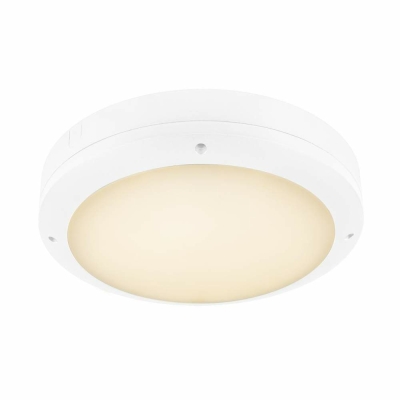 SLV OUTDOOR BULKHEAD V 360 20W 830/840 weiß