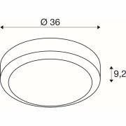 OUTDOOR BULKHEAD V 360 Sensor weiß