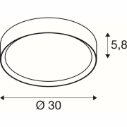 DECONA 30 Sensor 3000/4000K weiß