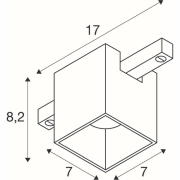 FIXT-IT! 48V eckig Standard 2700K bronze
