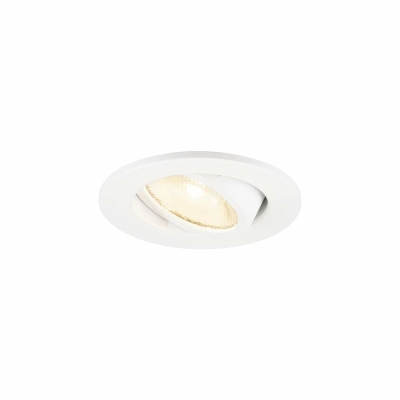 SLV NEW TRIA® 45 DL rund 3000K 24° weiß