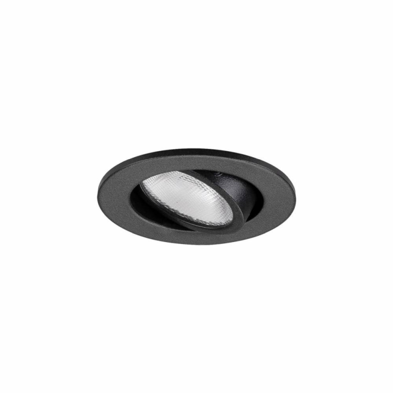 SLV NEW TRIA® 45 DL rund 3000K 24° schwarz