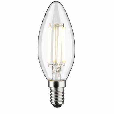 Paulmann Eco-Line Filament 230V LED Kerze E14  840lm 4W 4000K  Klar
