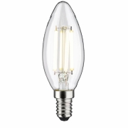 Eco-Line Filament 230V LED Kerze E14  840lm 4W 4000K  Klar