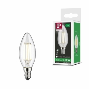 Eco-Line Filament 230V LED Kerze E14  840lm 4W 4000K  Klar