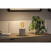 Rustic Shine Standard 230V LED Kolben E27 Filament in S-Form  300lm 4,2W 1800K dimmbar Gold