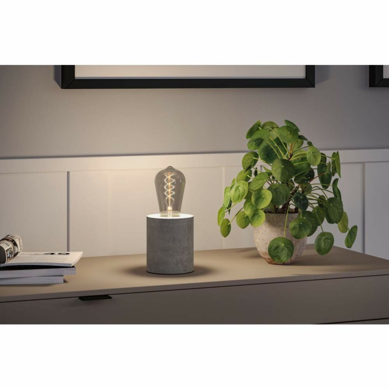 Paulmann Rustic Shine Standard 230V LED Kolben E27 Filament in S-Form  170lm 4,2W 1800K dimmbar Rauchglas
