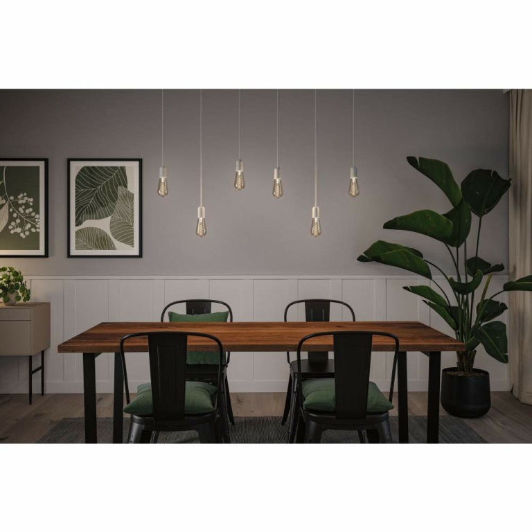 Paulmann Rustic Shine Standard 230V LED Kolben E27 Filament in S-Form  170lm 4,2W 1800K dimmbar Rauchglas