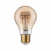 Rustic Shine Standard 230V LED Birne E27   300lm 4,5W 1800K dimmbar Gold