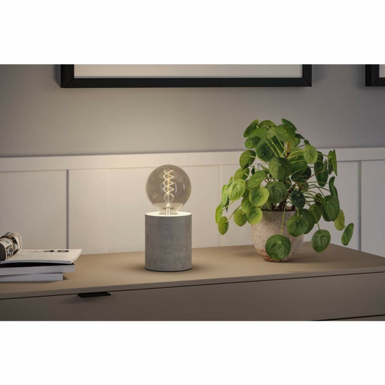 Paulmann Rustic Shine Standard 230V LED Globe E27 Filament in S-Form  170lm 4,2W 1800K dimmbar Rauchglas