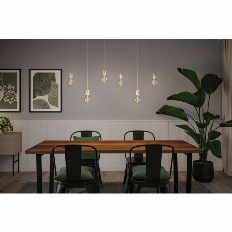 Paulmann Rustic Shine Standard 230V LED Globe E27 Filament in S-Form  170lm 4,2W 1800K dimmbar Rauchglas