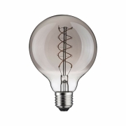 Rustic Shine Standard 230V LED Globe E27 Filament in S-Form  170lm 4,2W 1800K dimmbar Rauchglas