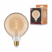 Rustic Shine Standard 230V LED Globe E27   300lm 4,2W 1800K dimmbar Gold