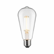 Eco-Line Filament 230V LED Kolben ST64 E27   806lm 4,3W 3000K dimmbar Klar