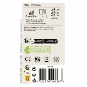 Eco-Line Filament 230V LED Birne E27 Einzelleuchte  1521lm 8,2W 3000K dimmbar Matt