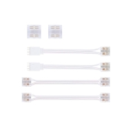 MaxLED Connector Set Full-Line COB RGBW Weiß/Transparent