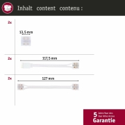 MaxLED Connector Set Full-Line COB Weiß Transparent