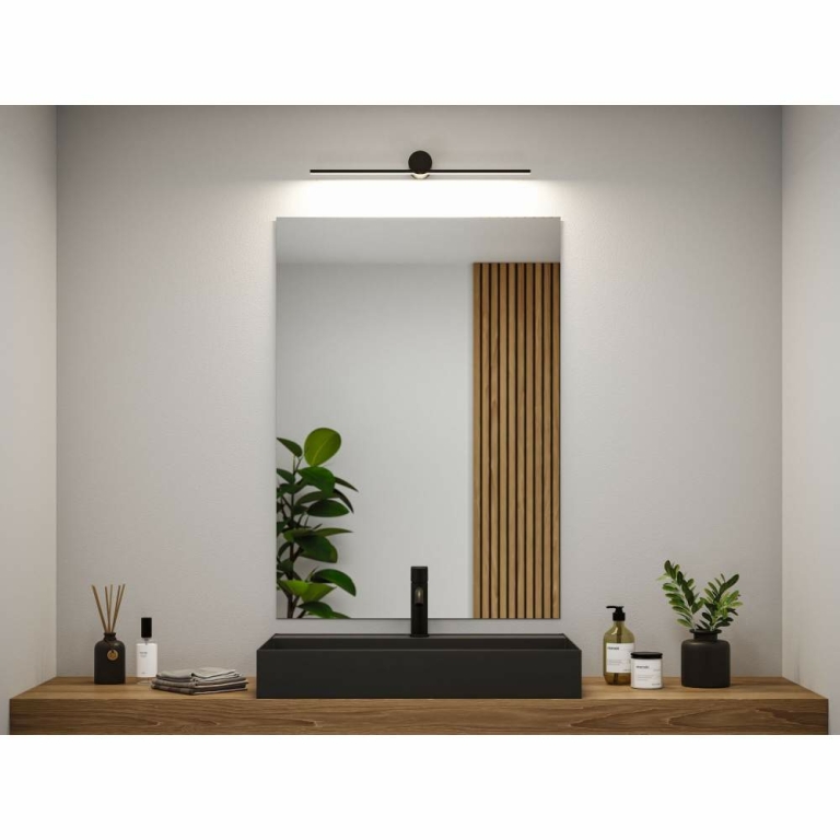 Paulmann LED Spiegelleuchte Sava  IP44  3000K 300lm 230V 5W  Schwarz matt