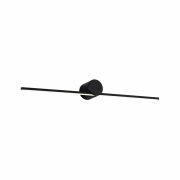 LED Spiegelleuchte Sava  IP44  3000K 300lm 230V 5W  Schwarz matt