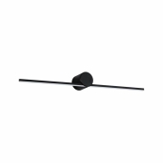 LED Spiegelleuchte Sava  IP44  3000K 300lm 230V 5W  Schwarz matt