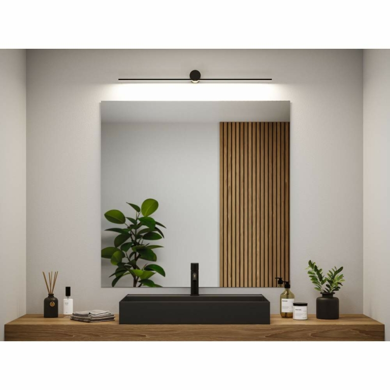 Paulmann LED Spiegelleuchte Sava  IP44  3000K 500lm 230V 7,5W  Schwarz matt
