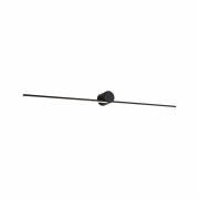 LED Spiegelleuchte Sava  IP44  3000K 500lm 230V 7,5W  Schwarz matt
