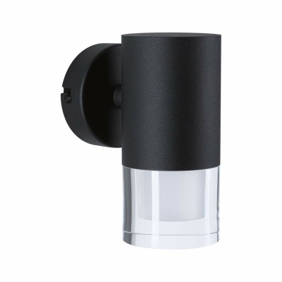 Paulmann Selection Bathroom Wand-/Deckenleuchte Kame IP44  3000K 320lm 230V 5W  Signalschwarz