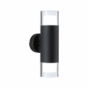 Selection Bathroom Wand-/Deckenleuchte Kame IP44  3000K 2x460lm 230V 2x4W  Signalschwarz