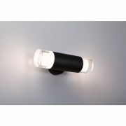 Selection Bathroom Wand-/Deckenleuchte Kame IP44  3000K 2x460lm 230V 2x4W  Signalschwarz