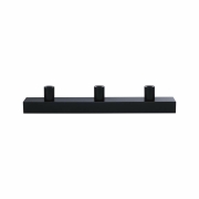 Spiegelleuchte Regula II  IP44 E14   230V max. 3x40W dimmbar Schwarz