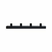 Spiegelleuchte Regula II  IP44 E14   230V max. 4x40W dimmbar Schwarz