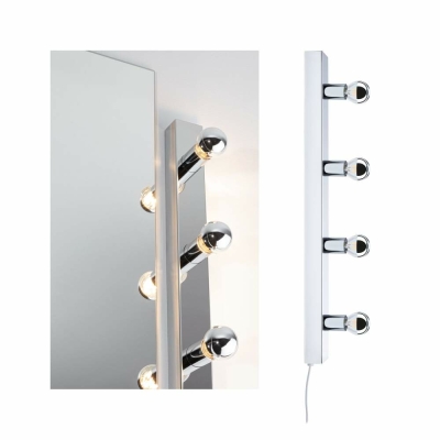 Paulmann Spiegelleuchte Regula II   E14   230V max. 4x40W dimmbar Chrom
