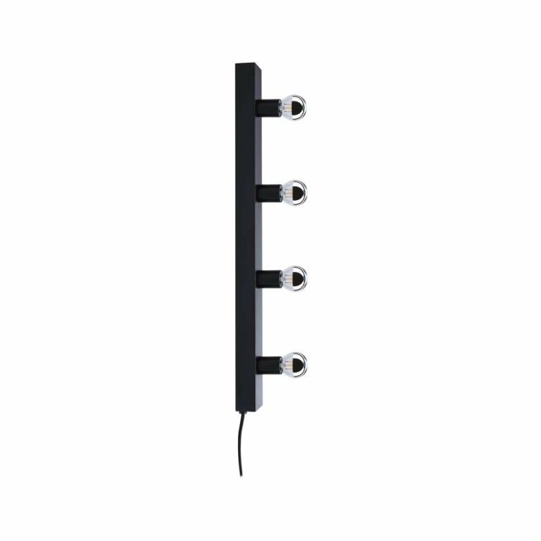 Paulmann Spiegelleuchte Regula II   E14   230V max. 4x40W dimmbar Schwarz