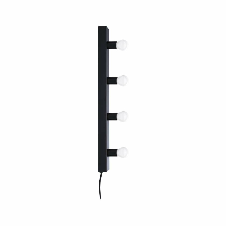 Paulmann Spiegelleuchte Regula II   E14   230V max. 4x40W dimmbar Schwarz