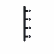 Spiegelleuchte Regula II   E14   230V max. 4x40W dimmbar Schwarz