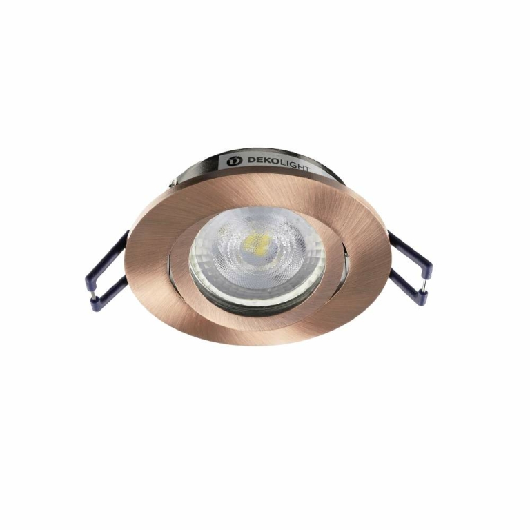 Deko-Light Samsola, rund, Kupfer