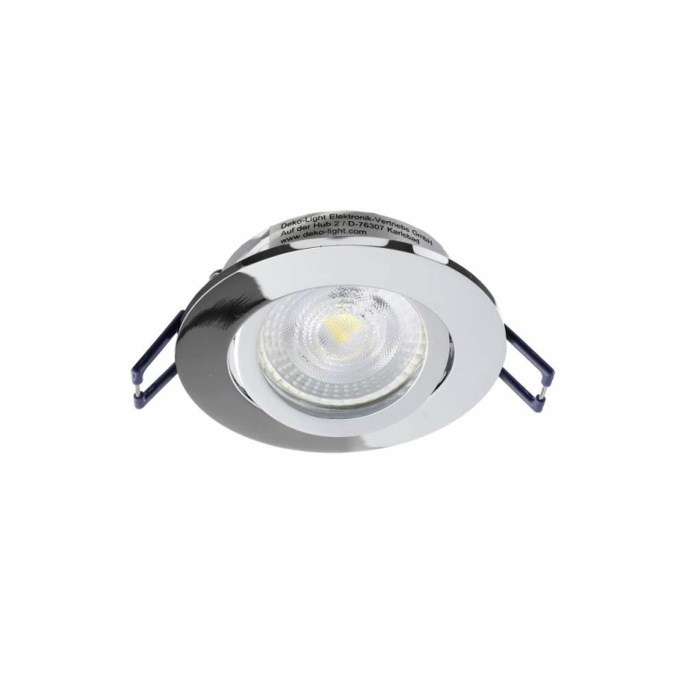 Deko-Light Samsola, rund, glänzend, Silber