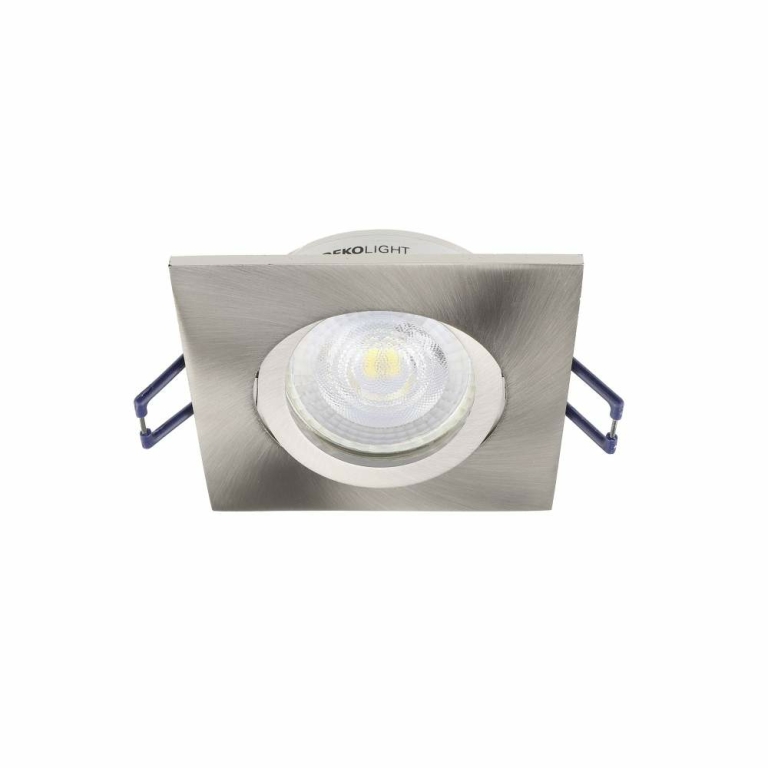 Deko-Light Samsola, eckig, gebürstet, Silber