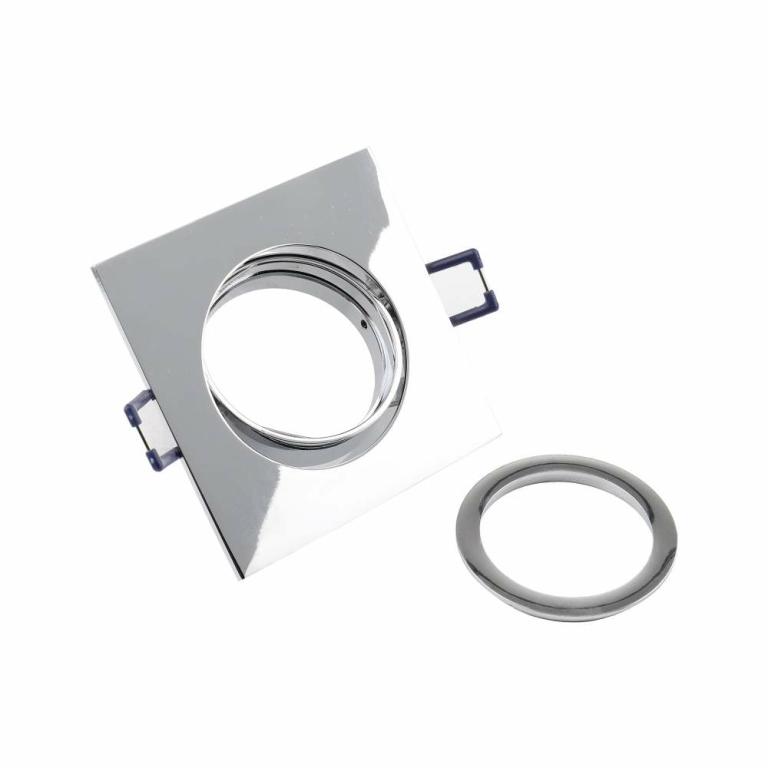 Deko-Light Samsola, eckig, glänzend, Silber