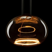 LED Design-Bulb SHINE, DIM, E27, 5,0W, 1900K, smoky