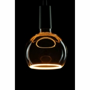 LED Design-Bulb Moon 125, DIM, E27, 6,0W, 1900K, smoky