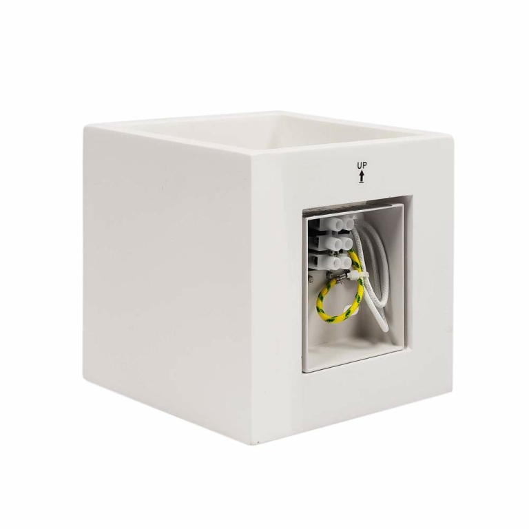 Deko-Light Cube, 1x max. 25 W G9, Weiß