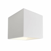 Cube, 1x max. 25 W G9, Weiß