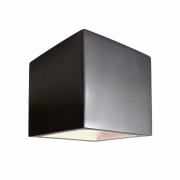 Cube, 1x max. 25 W G9, Schwarz
