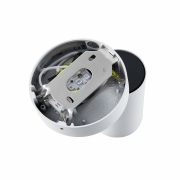 Can Tilt rund, 1x 7,5 W GU10, Weiß