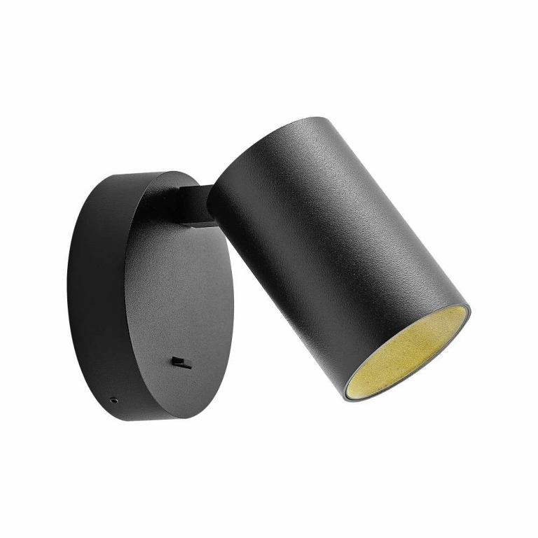 Deko-Light Can Tilt rund, 1x 7,5 W GU10, Schwarz