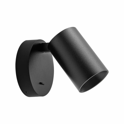 Deko-Light Can Tilt rund, 1x 7,5 W GU10, Schwarz