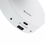 Can Tilt rund USB, 1x 7,5 W GU10, Weiß