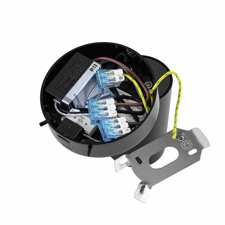 Deko-Light Can Tilt rund USB, 1x 7,5 W GU10, Schwarz