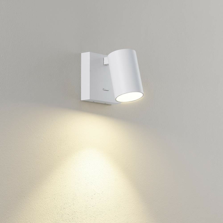 Deko-Light Can Tilt eckig, 1x 7,5 W GU10, Weiß